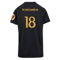 Real Madrid Aurelien Tchouameni #18 Tredjedrakt Dame 2023-24 Kortermet